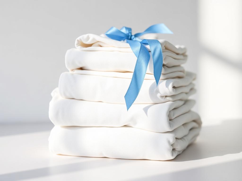 Fresh folded laundry